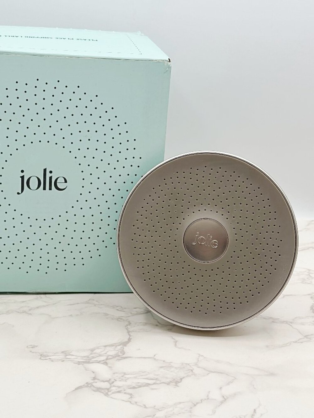 Jolie Filtered Showerhead  Brushed Steel
